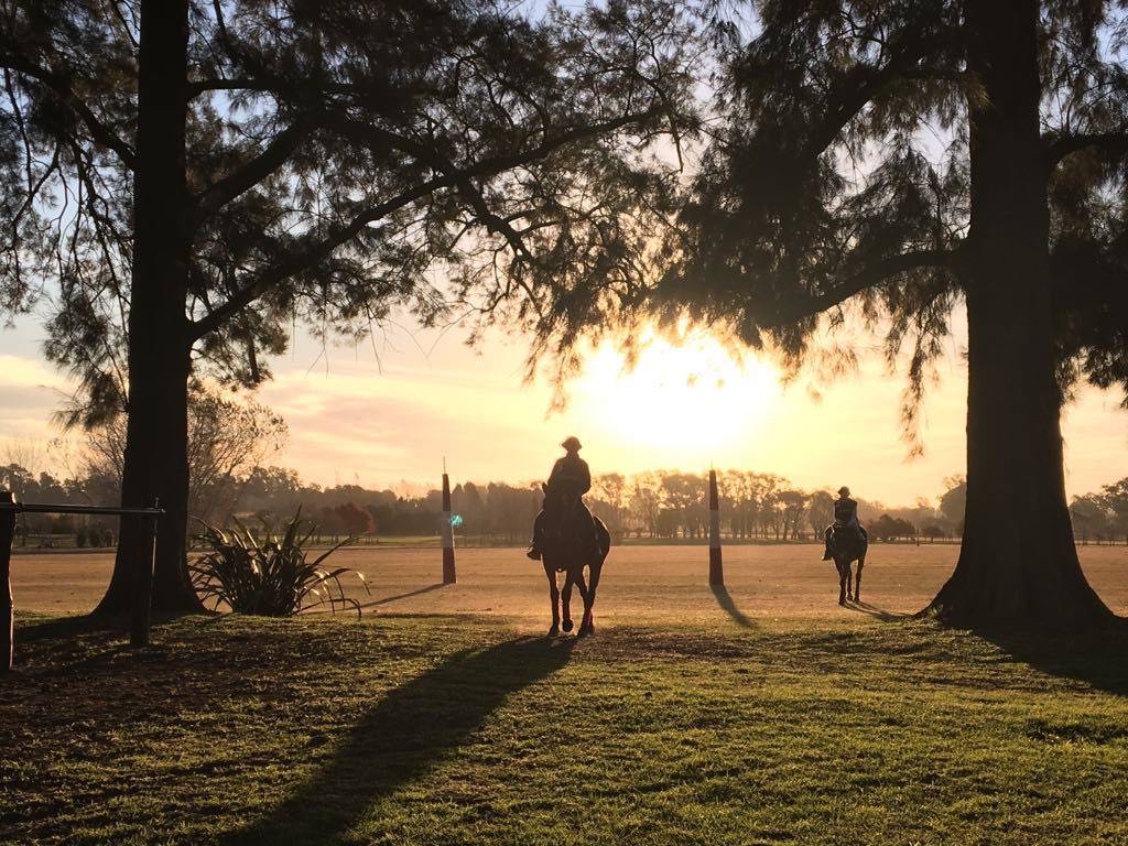 horse riding