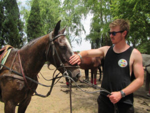 horse riding